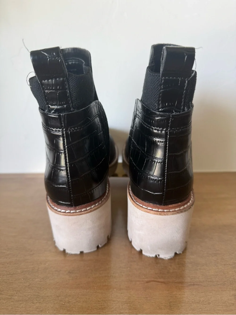 Dolce Vita Black Leather Chelsea Boots